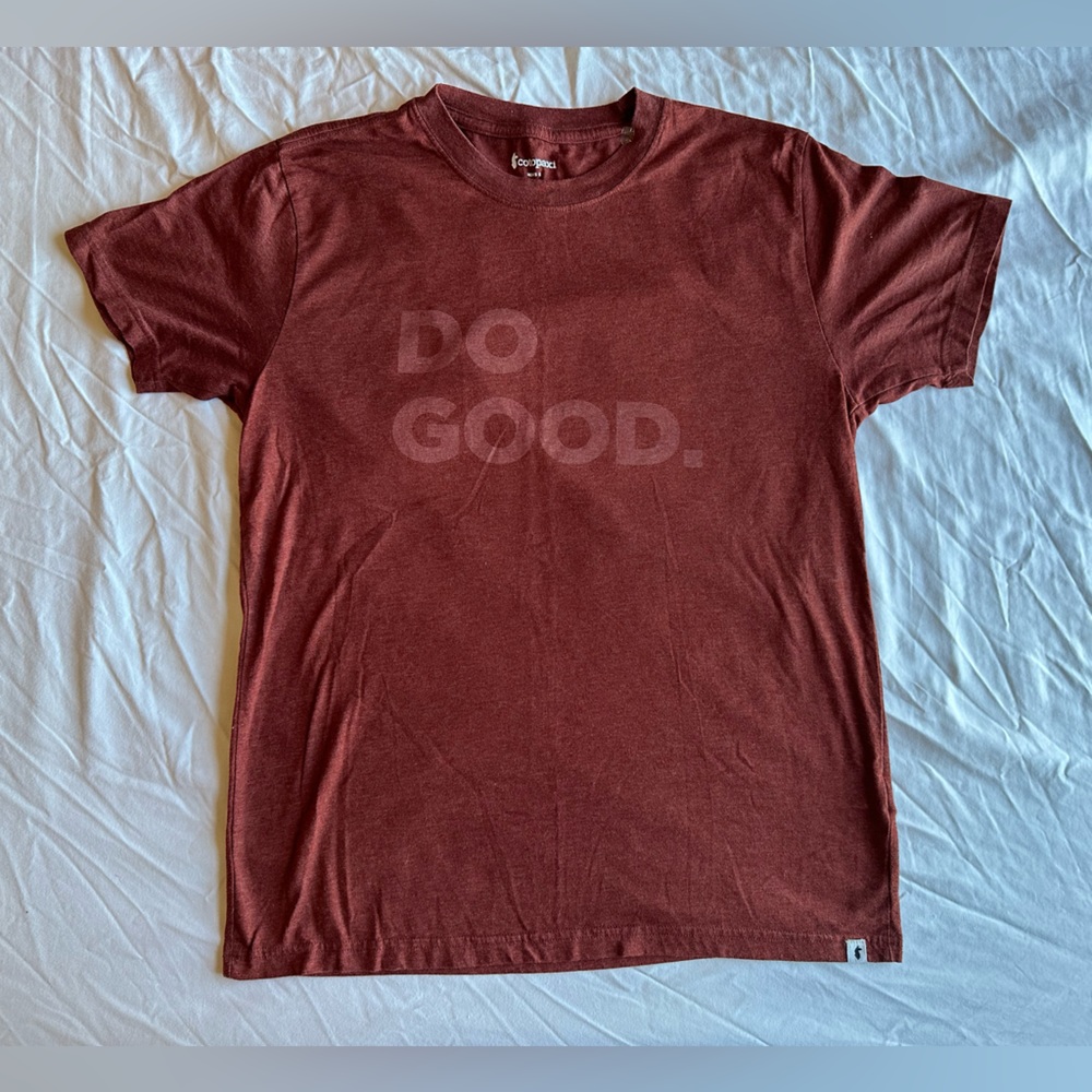 Cotopaxi red Do Good t-shirt size small
